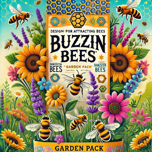 Buzzin Bees - Flower Garden Pack
