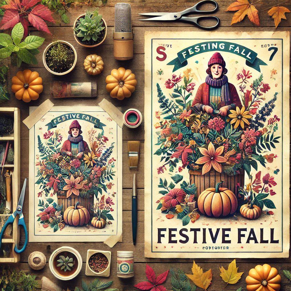 Festive Fall - Flower Garden Pack