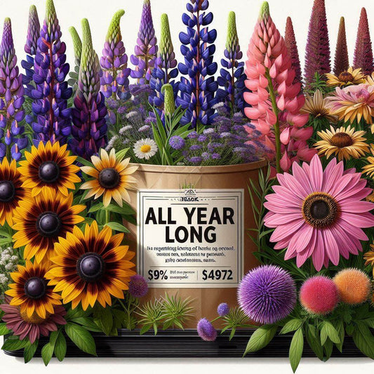 Bloomin All Year Long - Flower Garden Pack